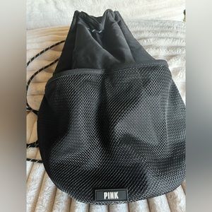 Black “Pink” brand duffel bag